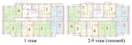 Продаю двухкомнатную квартиру, 61.8 м², этаж 2 из 9. Фото 2