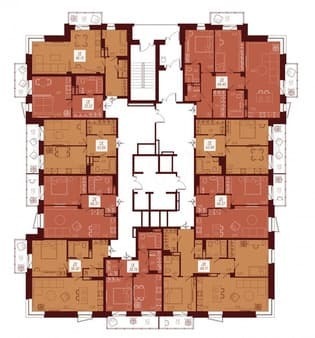 Продажа однокомнатной квартиры, 44 м², этаж 9 из 23. Фото 3