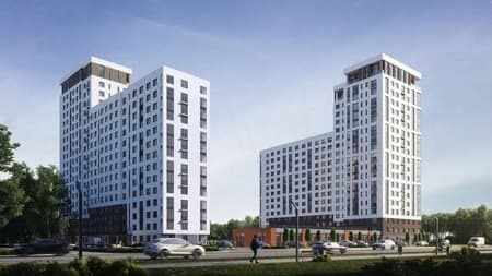 Продам двухкомнатную квартиру, 61.5 м², этаж 5 из 20. Фото 1