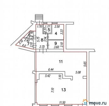 Продам торговое помещение, 181 м², этаж 1 из 5. Фото 1