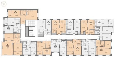 Продам двухкомнатную квартиру, 71 м², этаж 9 из 22. Фото 2