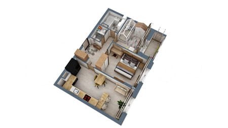 Продать двухкомнатную квартиру, 58.2 м², этаж 11 из 17. Фото 4
