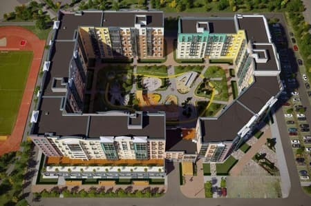 Продается однокомнатная квартира, 57 м², этаж 4 из 14. Фото 4