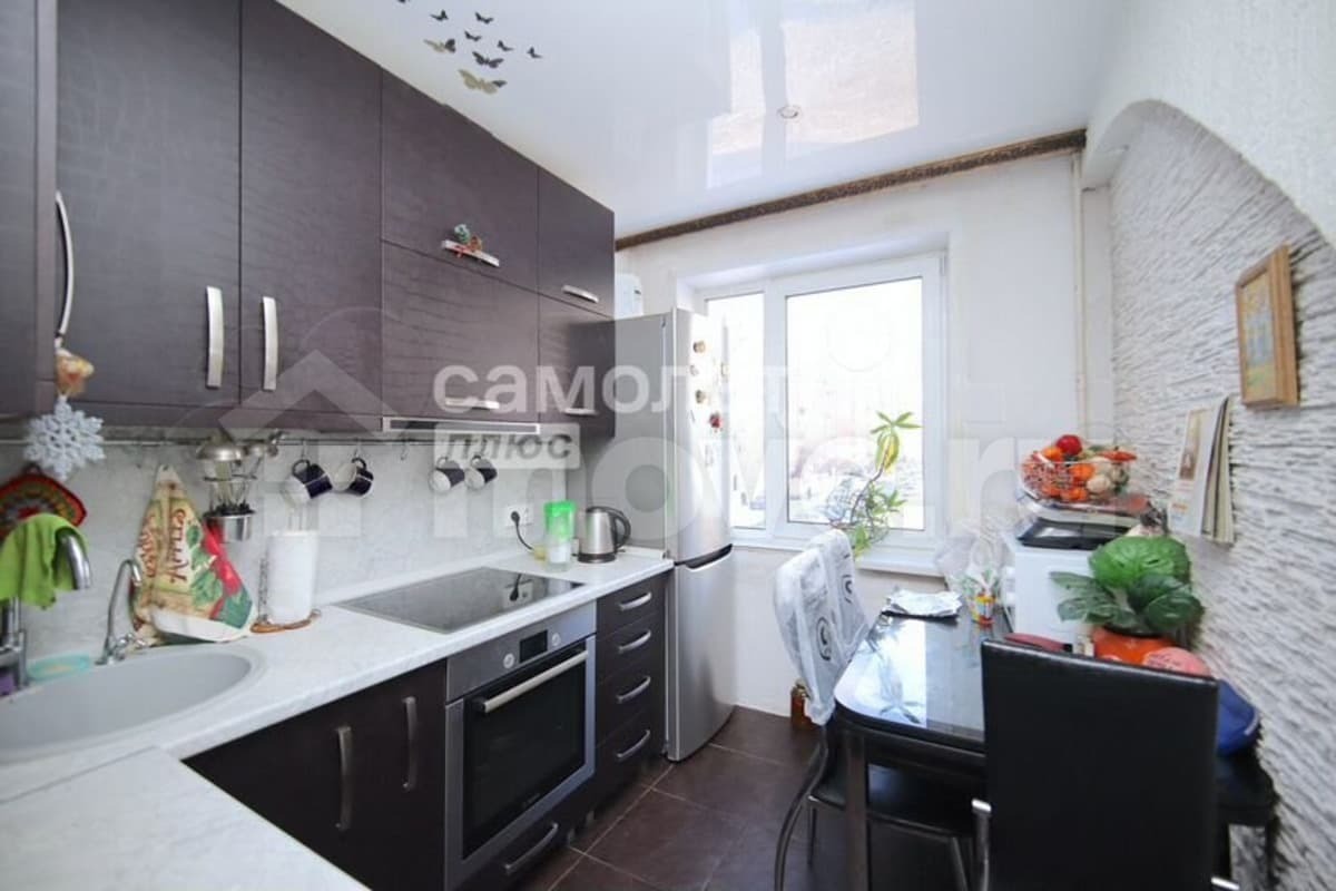 3-комн. квартира, 59.7 м²