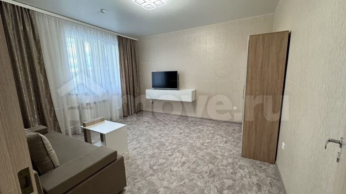 1-комн. квартира, 33.4 м²