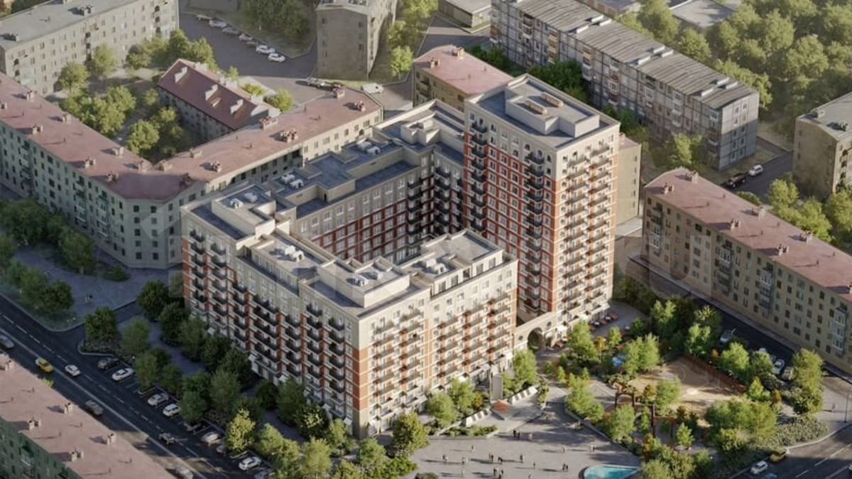 1-комн. квартира, 48.3 м²