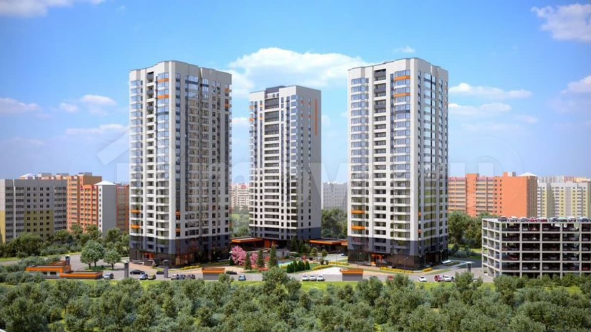 3-комн. квартира, 86.4 м²