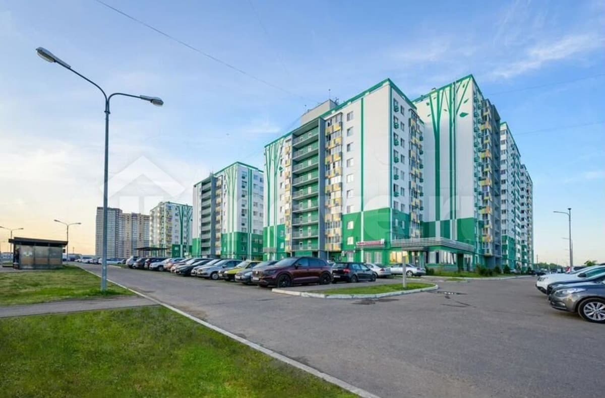 2-комн. квартира, 53.7 м²